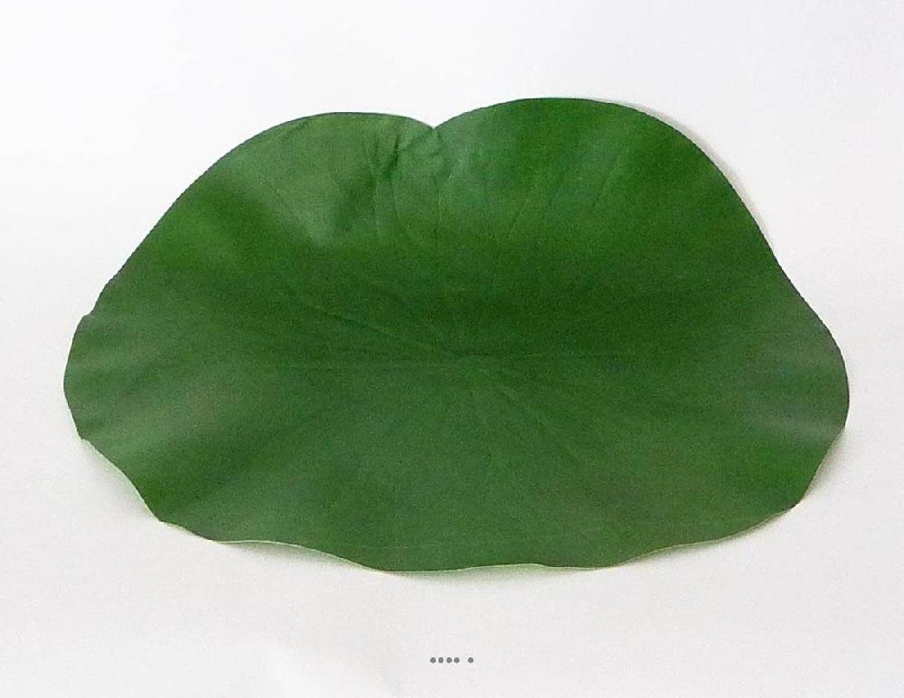 artificielles Lotus Nenuphar sous assiette Vert D 29 cm decoration du site artificielles.com