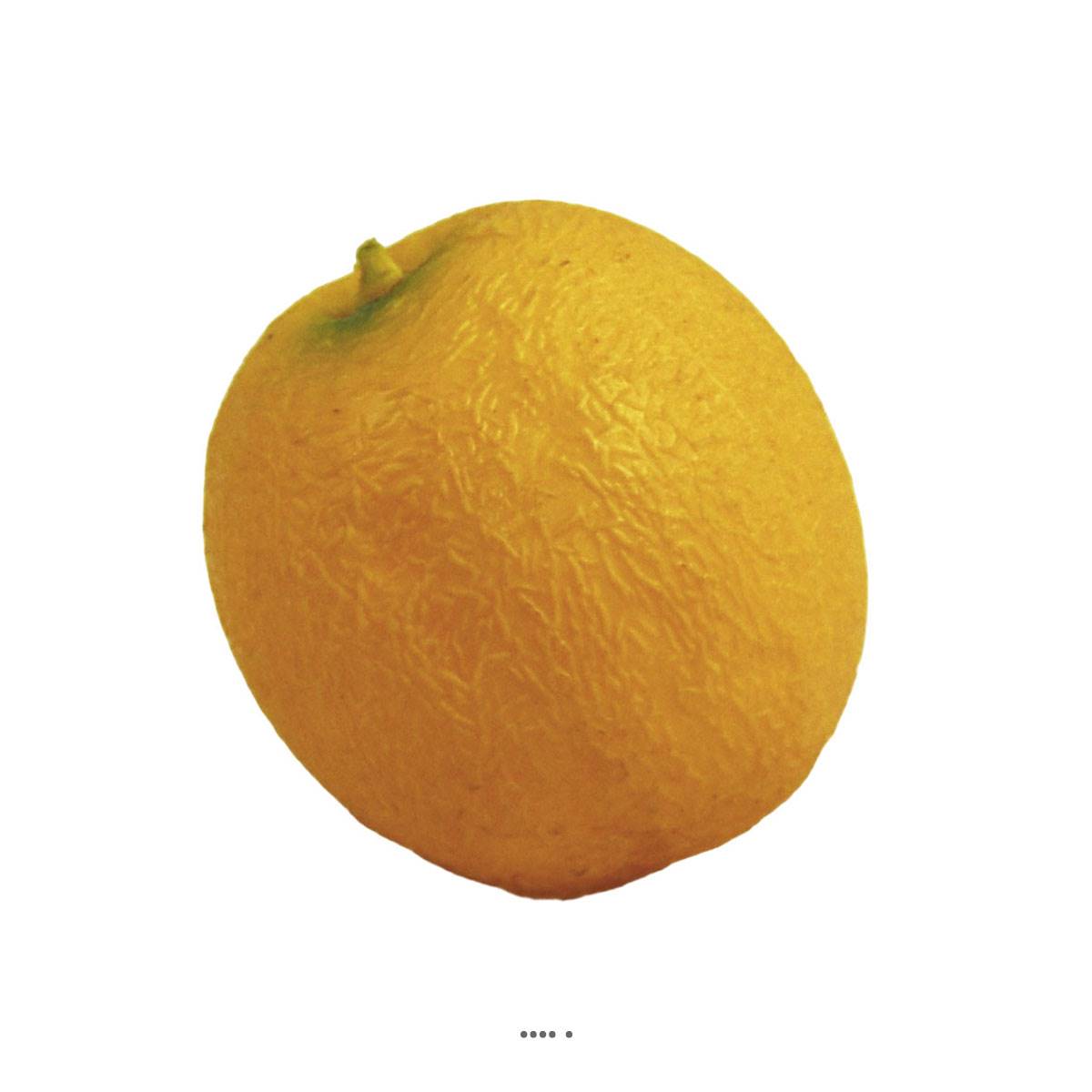 artificielles Melon artificiel en lot de 3 en Plastique soufflé H 110 mm