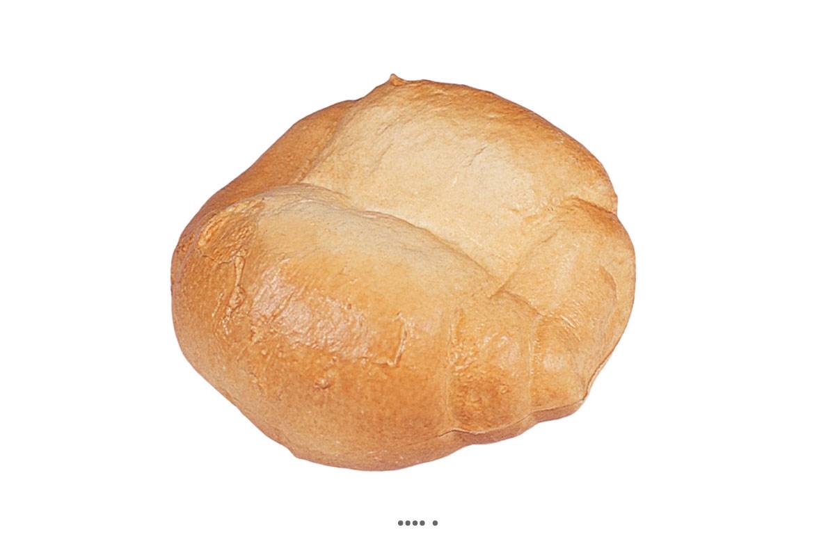 artificielles Miche de pain artificiel en Plastique soufflé L 170x145 mm