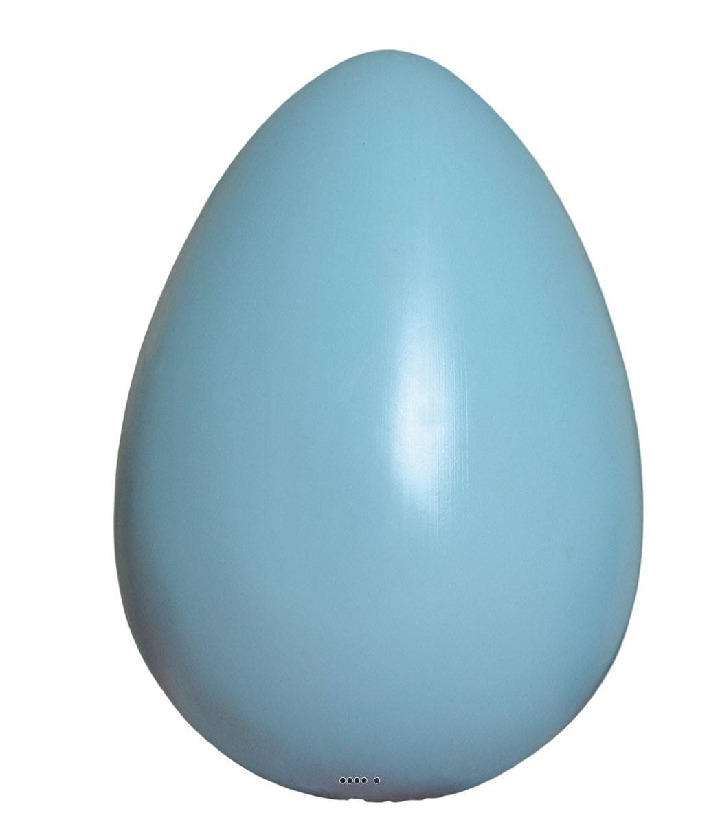 artificielles Œuf bleu artificiel en Plastique soufflé H 300x200 mm