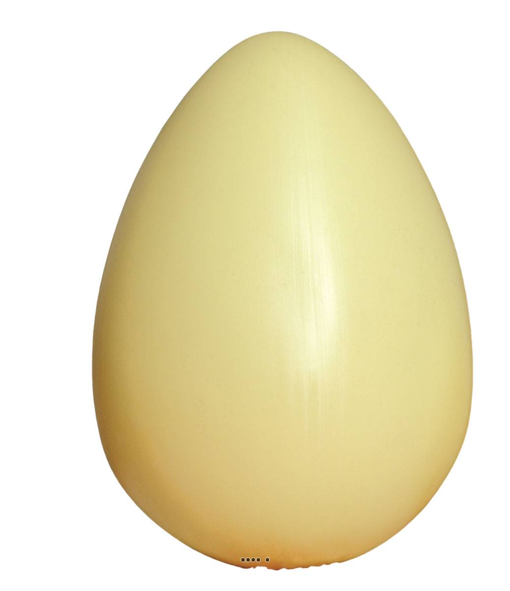 artificielles Œuf jaune artificiel en Plastique soufflé H 300x200 mm
