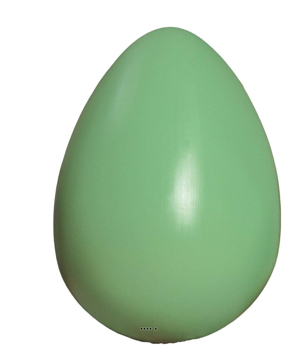 artificielles Œuf vert artificiel en Plastique soufflé H 300x200 mm