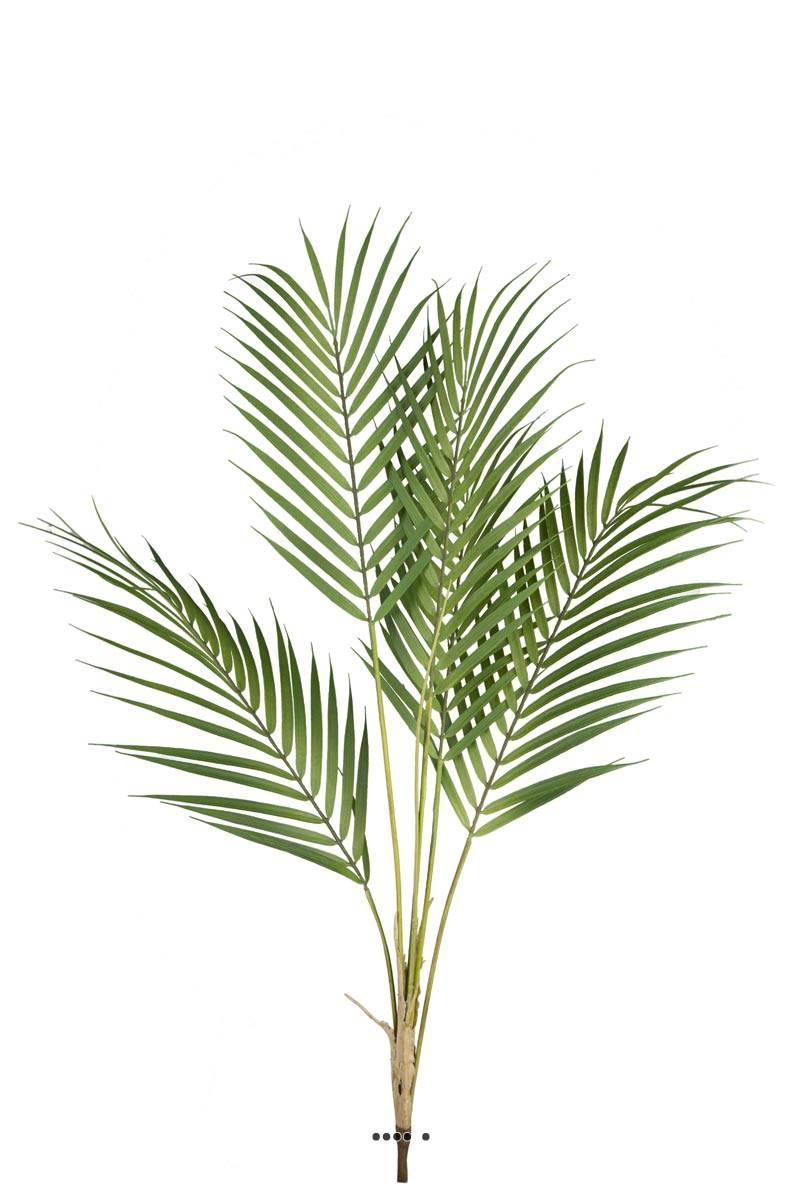 artificielles Piquet de 5 feuilles de Palmier Phoenix artificiel H 85 cm plastique D 60 cm