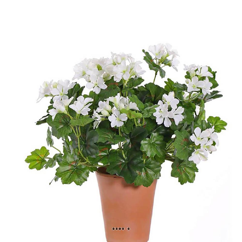 artificielles Piquet mini géraniums artificiels pour extérieur