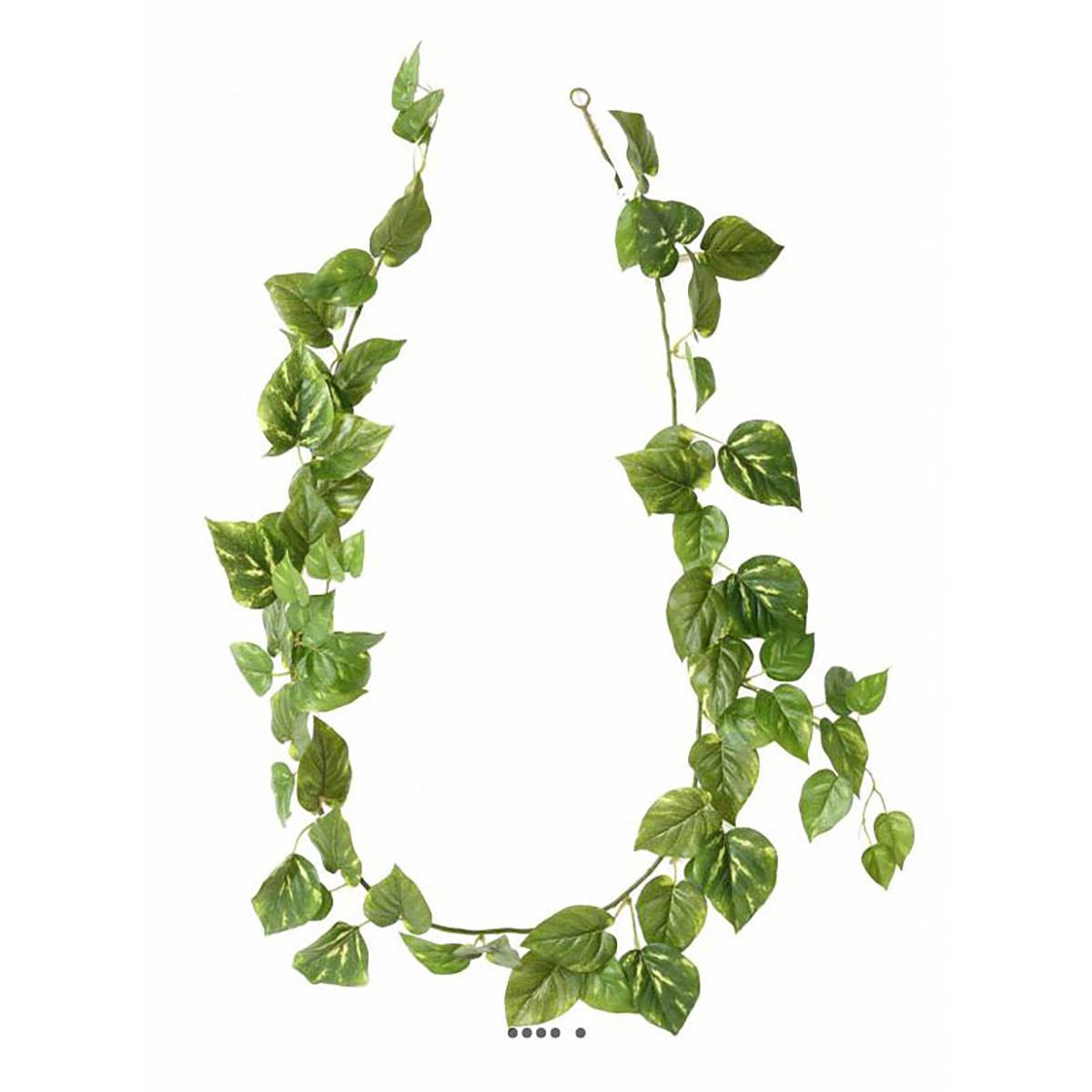 artificielles Pothos artificiel en guirlande 180 cm