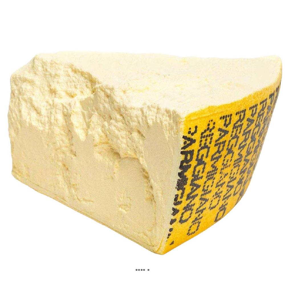 artificielles Quartier de parmesan artificiel en Plastique soufflé L 200x180 mm