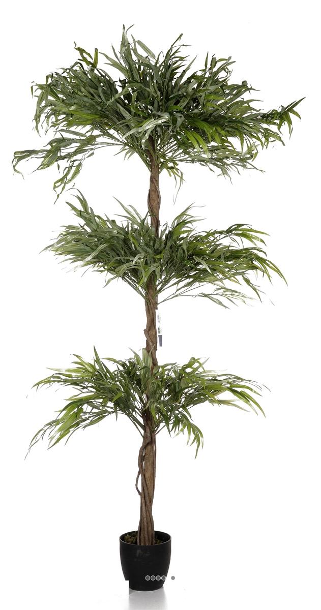 artificielles Saule artificiel 3 boules H 180 cm 1862 feuilles du site Artificielles.com