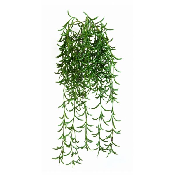 artificielles Succulente plante verte artificielle suspendue H 45 cm du site artificielles.com