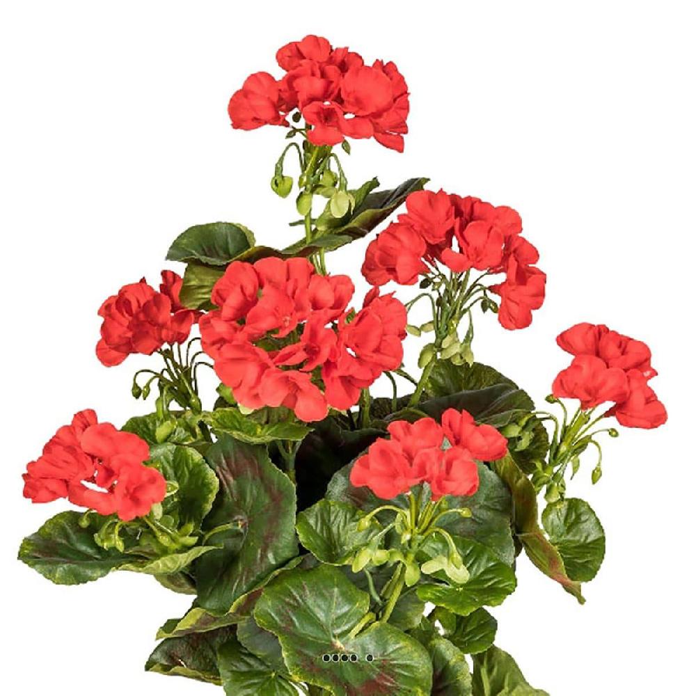 artificielles Superbe geranium factice pour exterieur