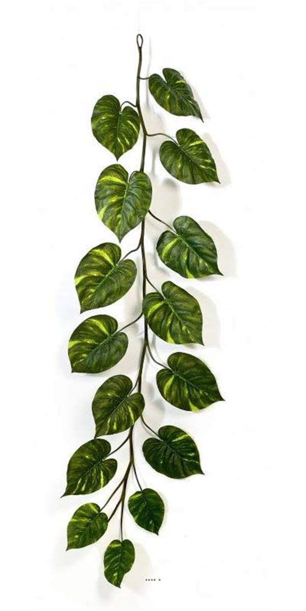 artificielles Superbe guirlande géante de pothos artificiel