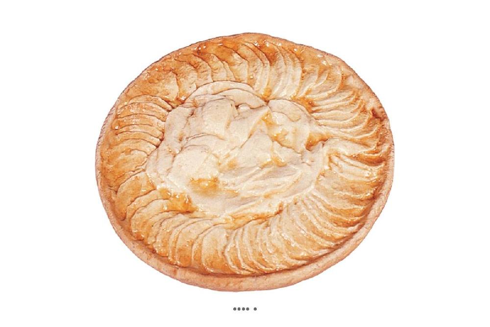 artificielles Tarte aux pommes artificielle en Plastique soufflé D 21 cm