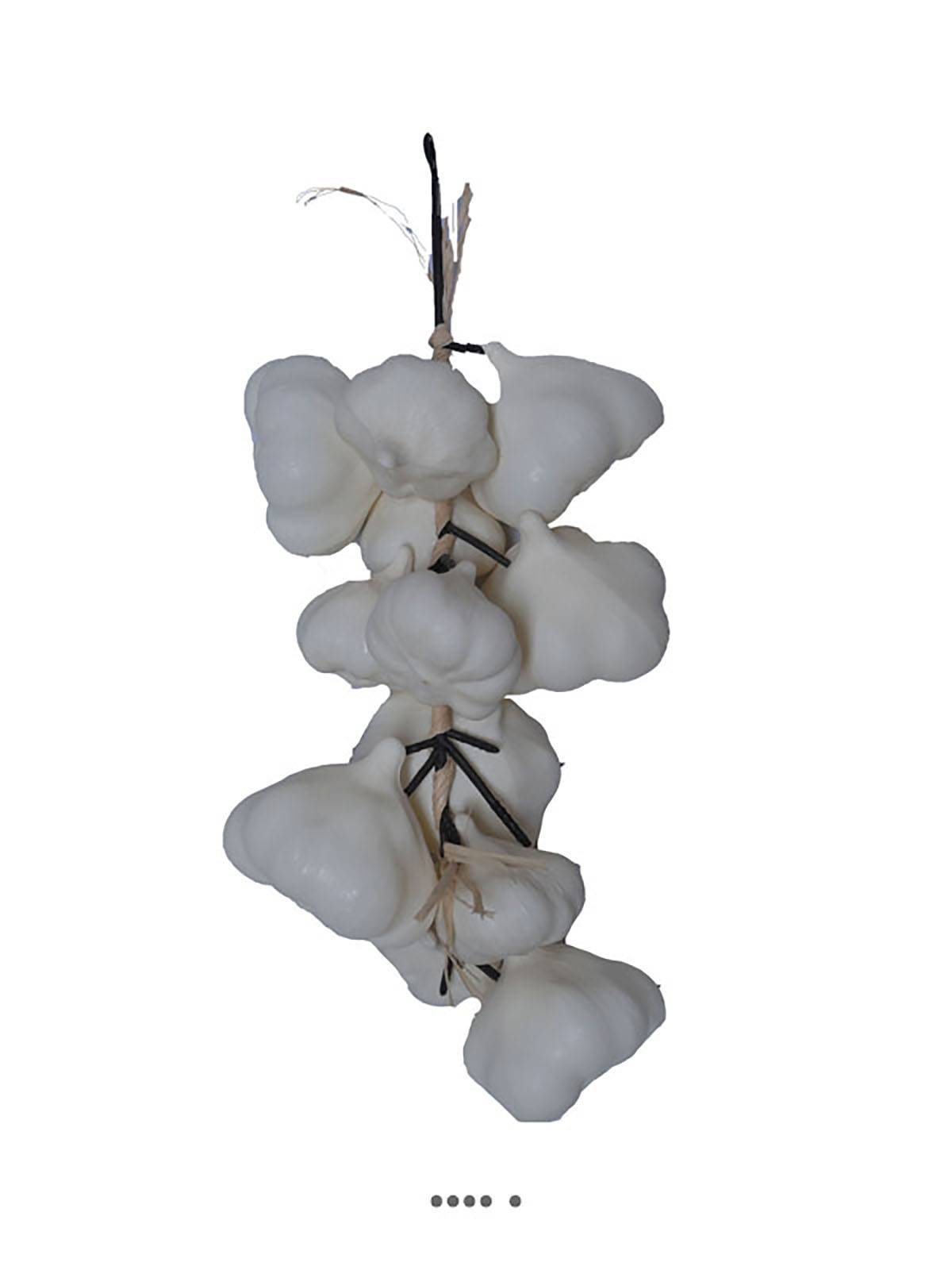 artificielles Tresse d'ail artificiel plastqiue 32 cm