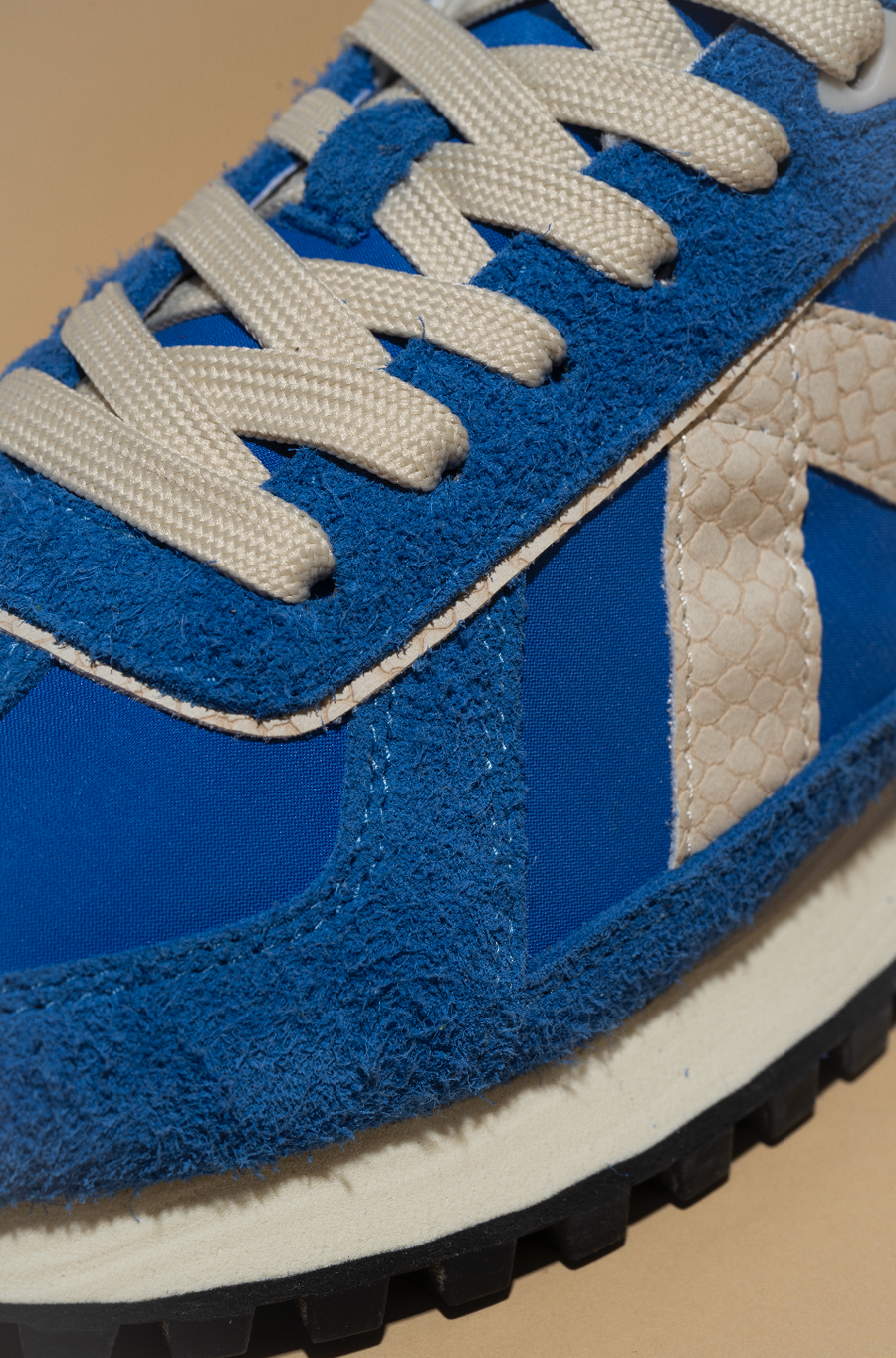 Asfvlt Sneakers GATE BLUE/SNAKE/GOLD