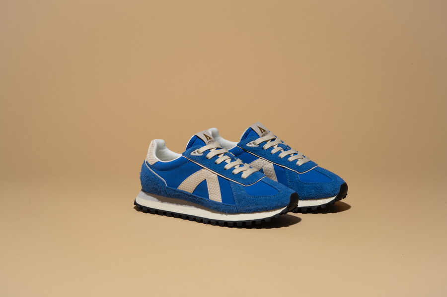 asfvlt sneakers GATE BLUE/SNAKE/GOLD