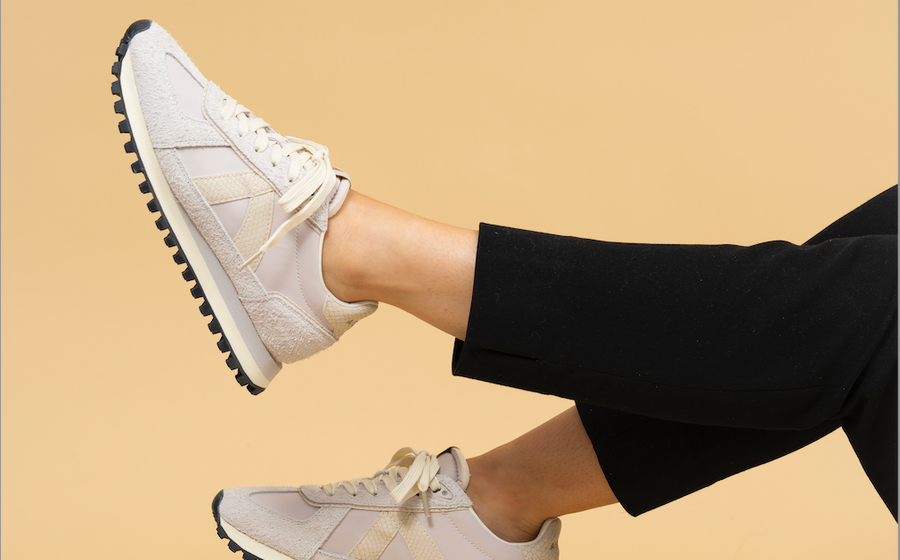Asfvlt Sneakers GATE GREY WHITE GOLD