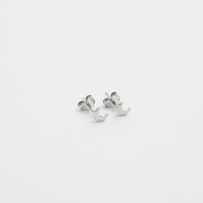 atelier de famille Boucles d'oreilles Mini Lune