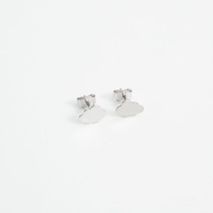atelier de famille Boucles d'oreilles mini nuage