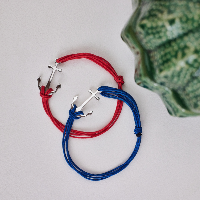 atelier de famille Bracelet Ancre Argent Massif atelier de famille Bracelet Ancre Argent Massif