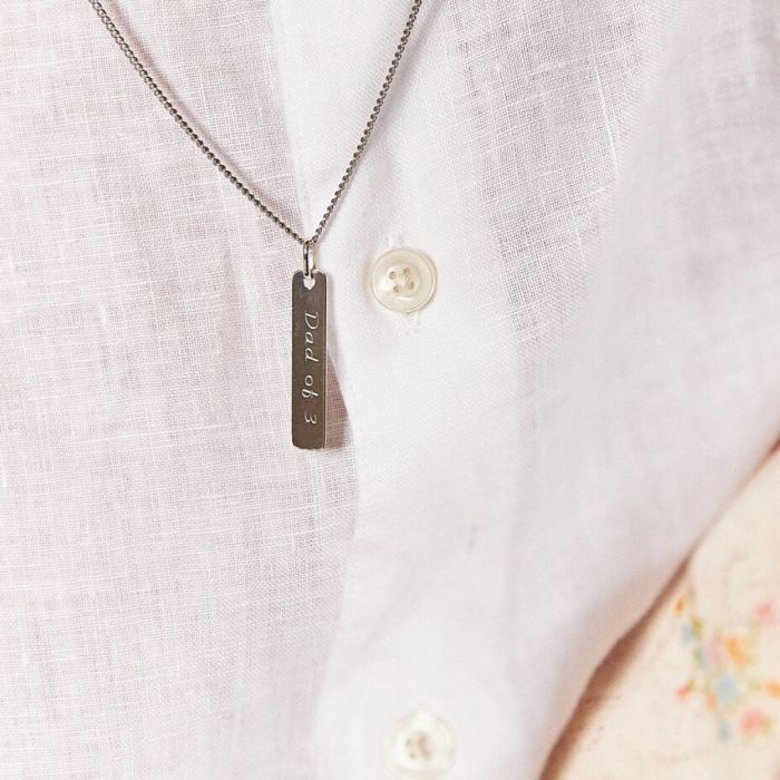 Atelier De Famille Collier Plaque City