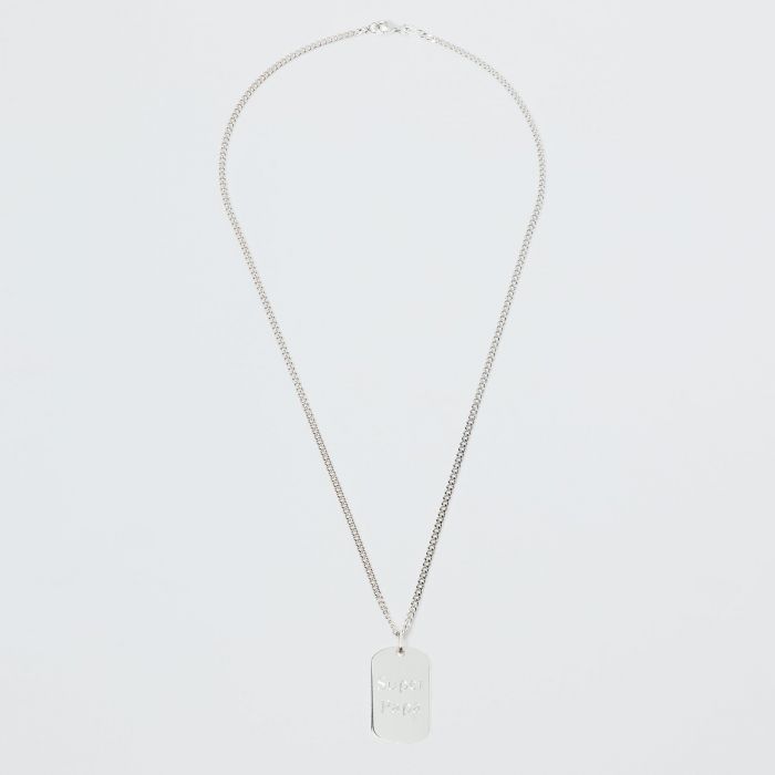 Atelier De Famille Collier Plaque Urban