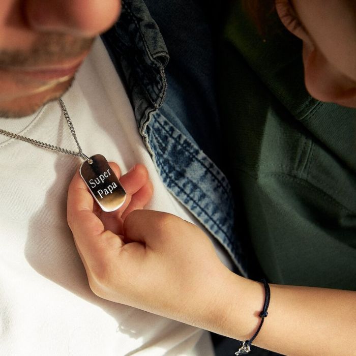 atelier de famille Collier plaque Urban atelier de famille Collier plaque Urban