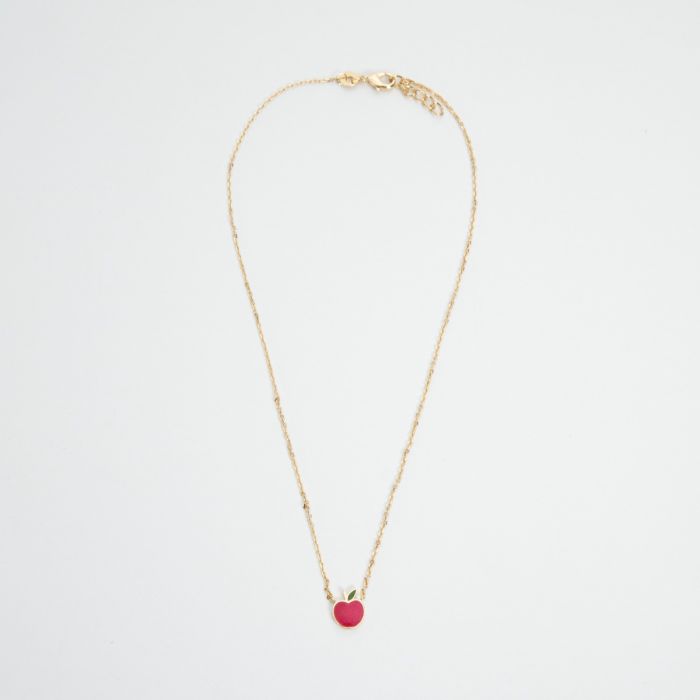 Atelier De Famille Collier Pomme D'amour Plaqué Or