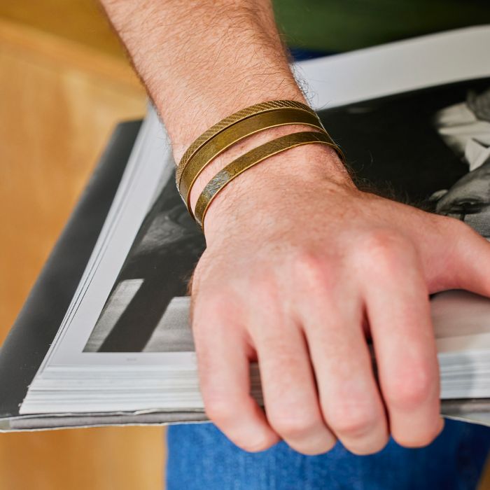 Atelier De Famille Jonc Kart Homme Effet Granité