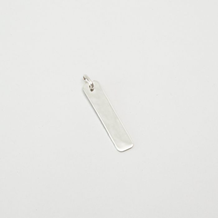 atelier de famille Plaque City Argent Massif