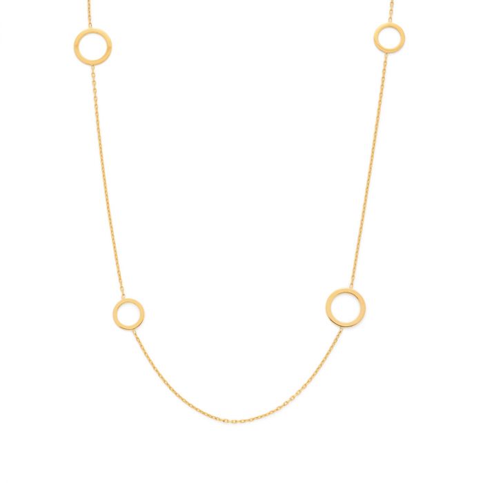 Atelier De Famille Sautoir Chaîne Et Anneaux