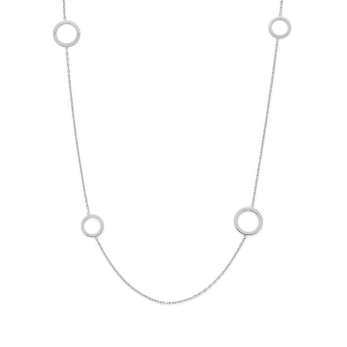 atelier de famille Sautoir chaîne et anneaux