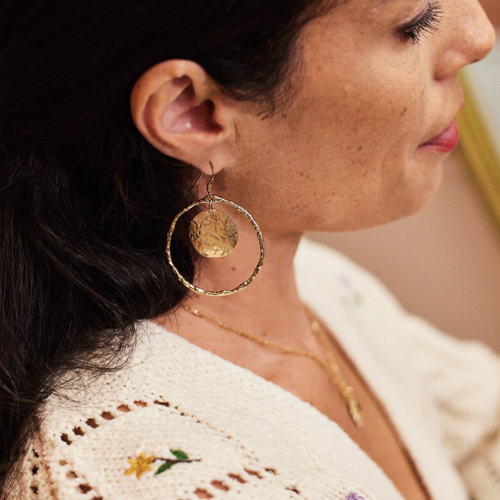 Atelier De Famille Boucles D'oreilles Pompéi X Maya