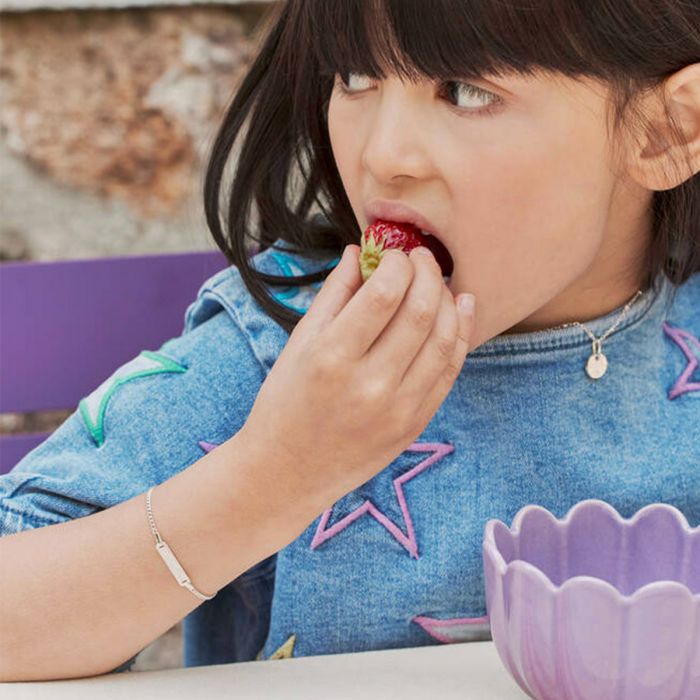 Atelier De Famille Bracelet Gourmette Enfant Sur Chaîne