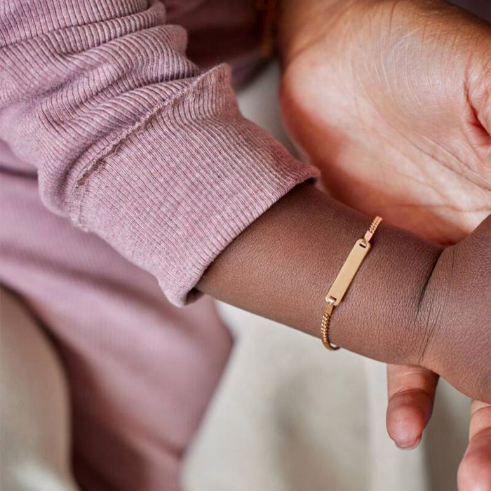 atelier de famille Bracelet Gourmette enfant sur chaîne atelier de famille Bracelet Gourmette enfant sur chaîne