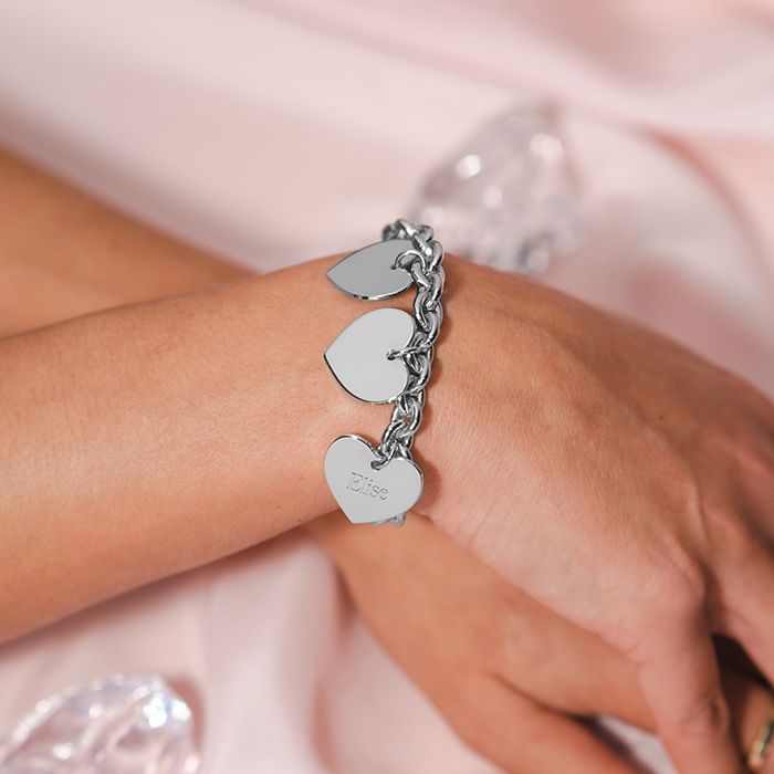 Atelier De Famille Bracelet Vendôme Et Breloques à Composer Argent Massif