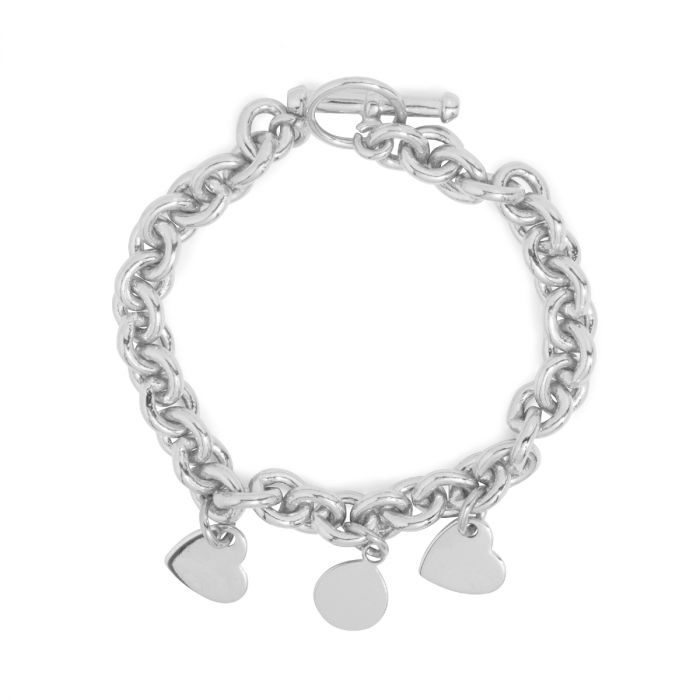 Atelier De Famille Bracelet Vendôme Et Mini Breloques à Composer Argent Massif
