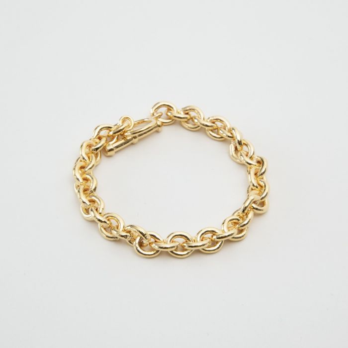 Atelier De Famille Bracelet Vendôme Et Mini Breloques à Composer Plaqué Or