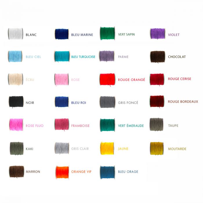 Atelier De Famille Collier 1 Breloque Sur Lien Coton Argent Massif (gravure Manuelle)