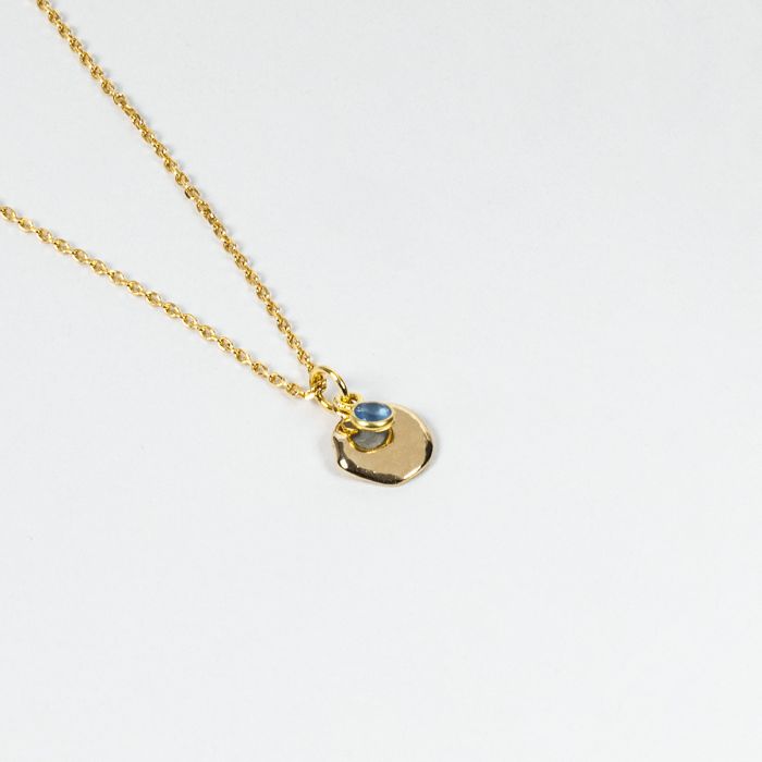 atelier de famille Collier Pépite et pierre de naissance