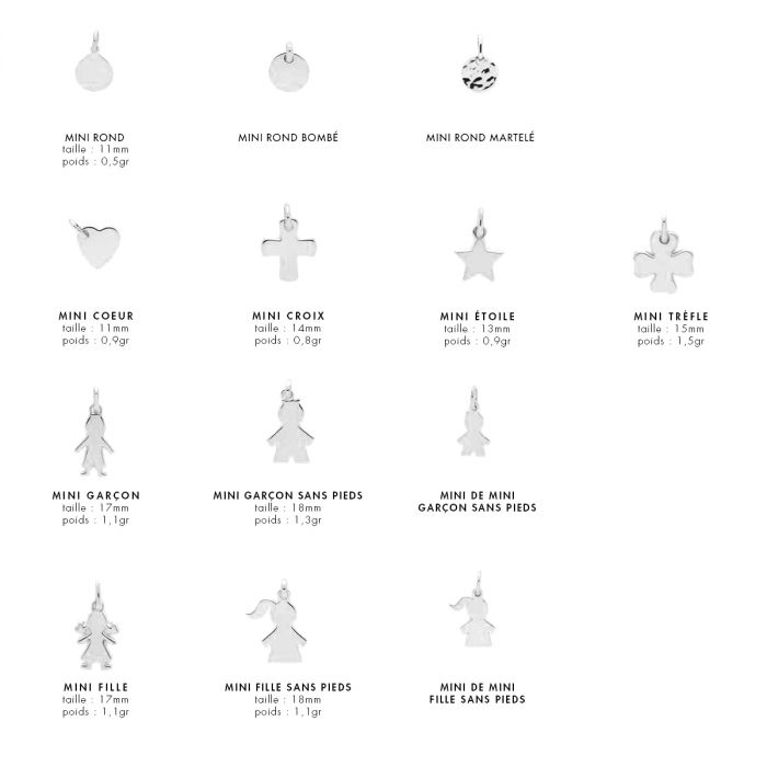 atelier de famille Double collier chaîne maille forçat et pierres fines Argent massif