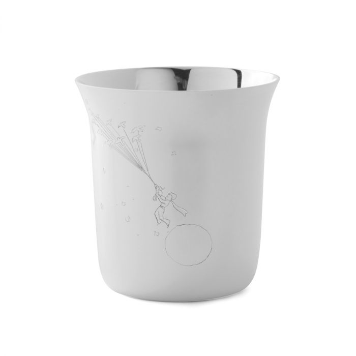 atelier de famille Timbale de Baptême "Le Petit Prince" Métal argenté