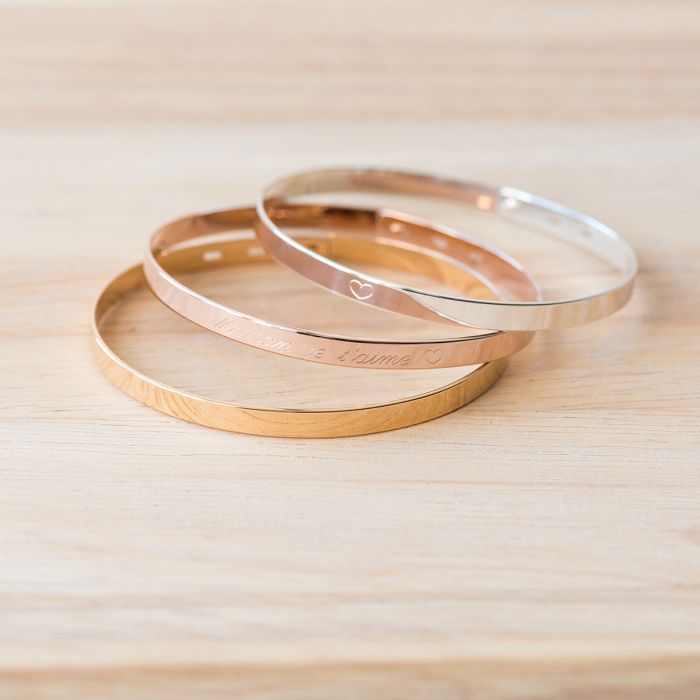 atelier de famille Trio de joncs ruban lisse (gravure joaillier) atelier de famille Trio de joncs ruban lisse (gravure joaillier)