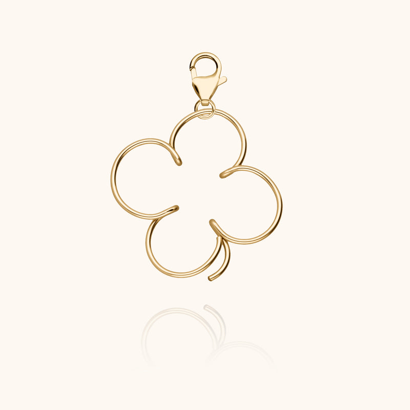 atelier paulin Big Locket Lucky Charms - trèfle