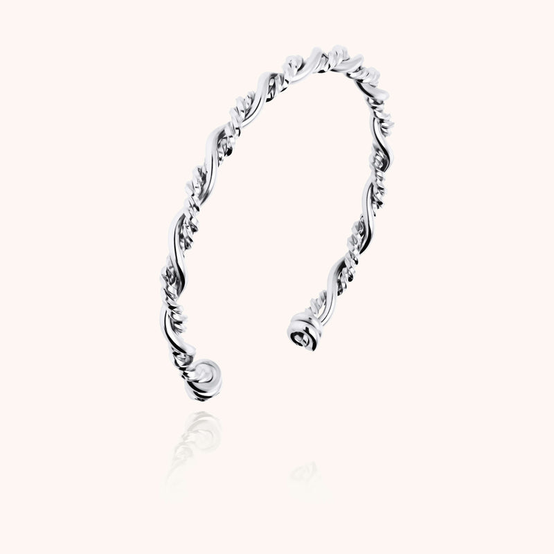 atelier paulin Bracelet Bramble Monochrome - argent