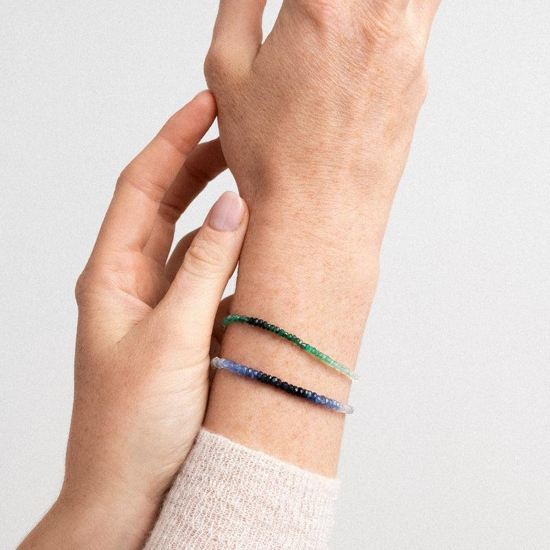 Atelier Paulin Bracelet Chaîne Nonza - Saphir Bleu