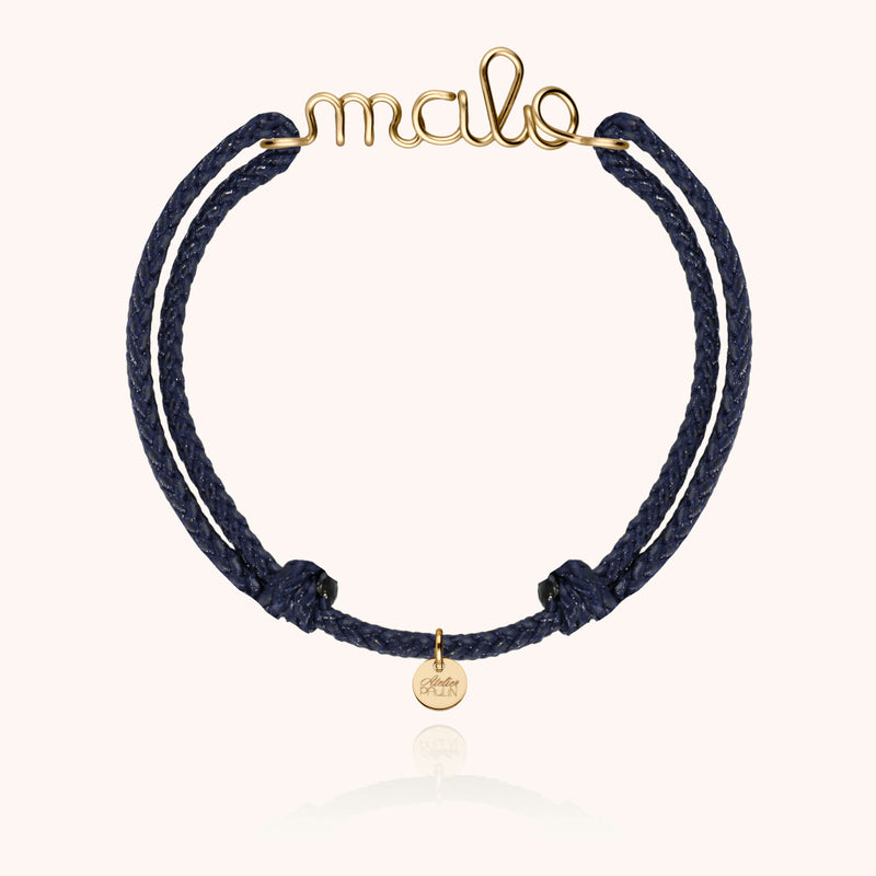Atelier Paulin Bracelet Cordon Ciré Personnalisé