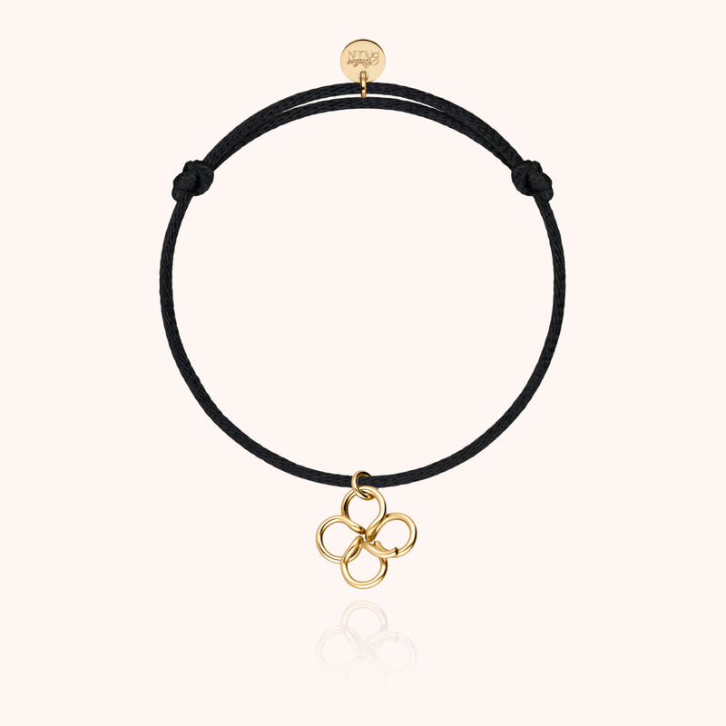 Atelier Paulin Bracelet Cordon Lucky Charms - Trèfle
