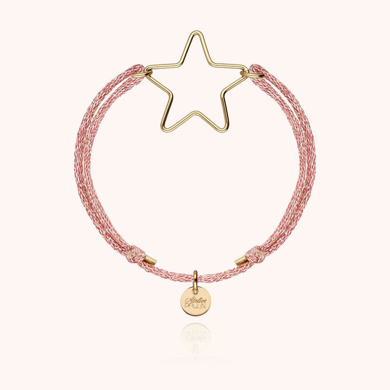 Atelier Paulin Bracelet Cordon Lurex Mini Star