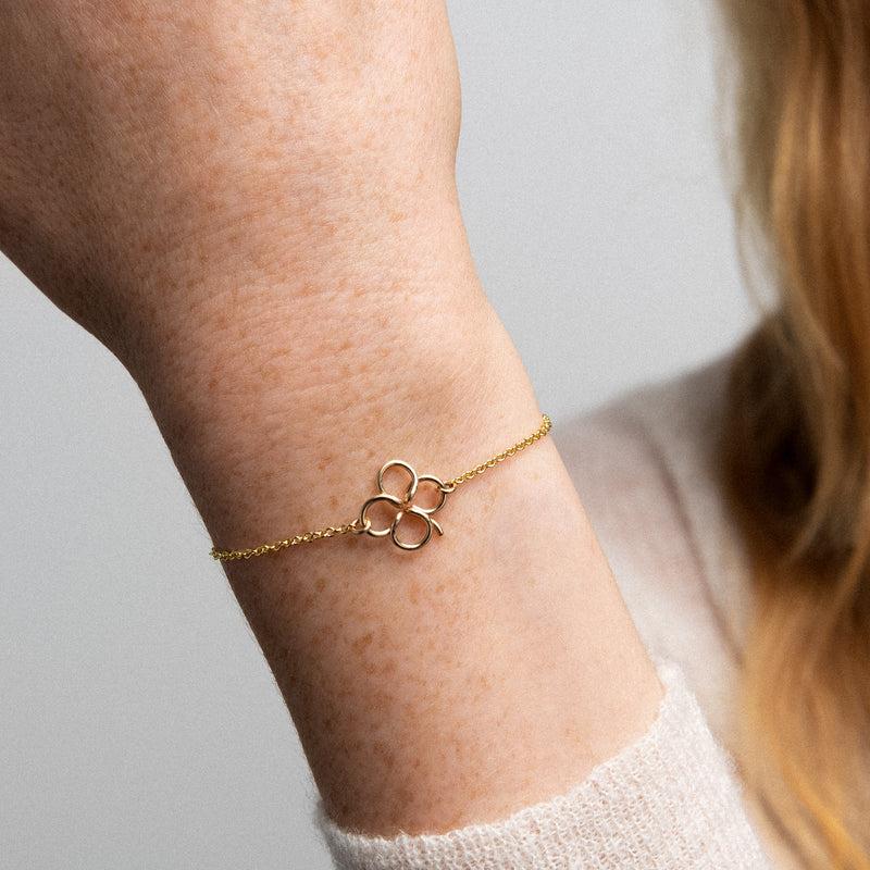 Atelier Paulin Bracelet Lucky Me - Or Jaune Laminé