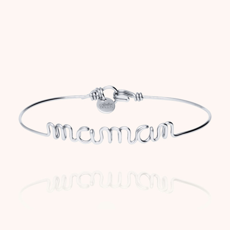 atelier paulin Bracelet Original Maman - argent
