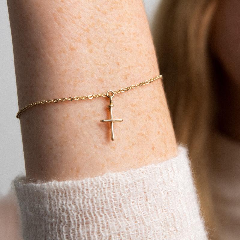 Atelier Paulin Bracelet Symbolic Charms - Croix